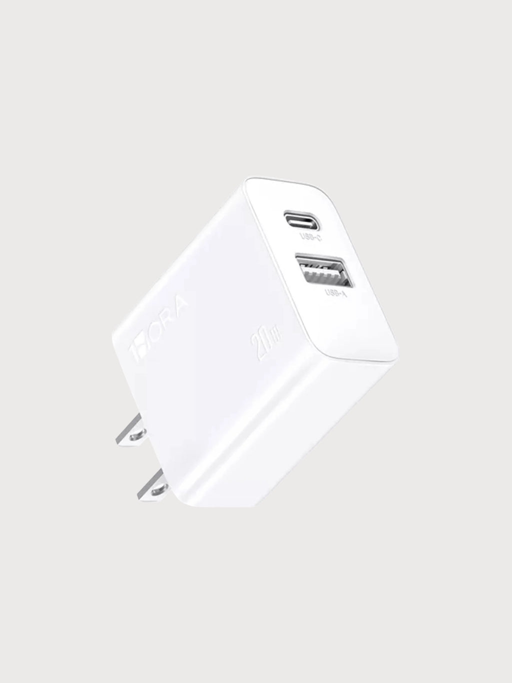 Cubo usb C y tipo A 20 Watts