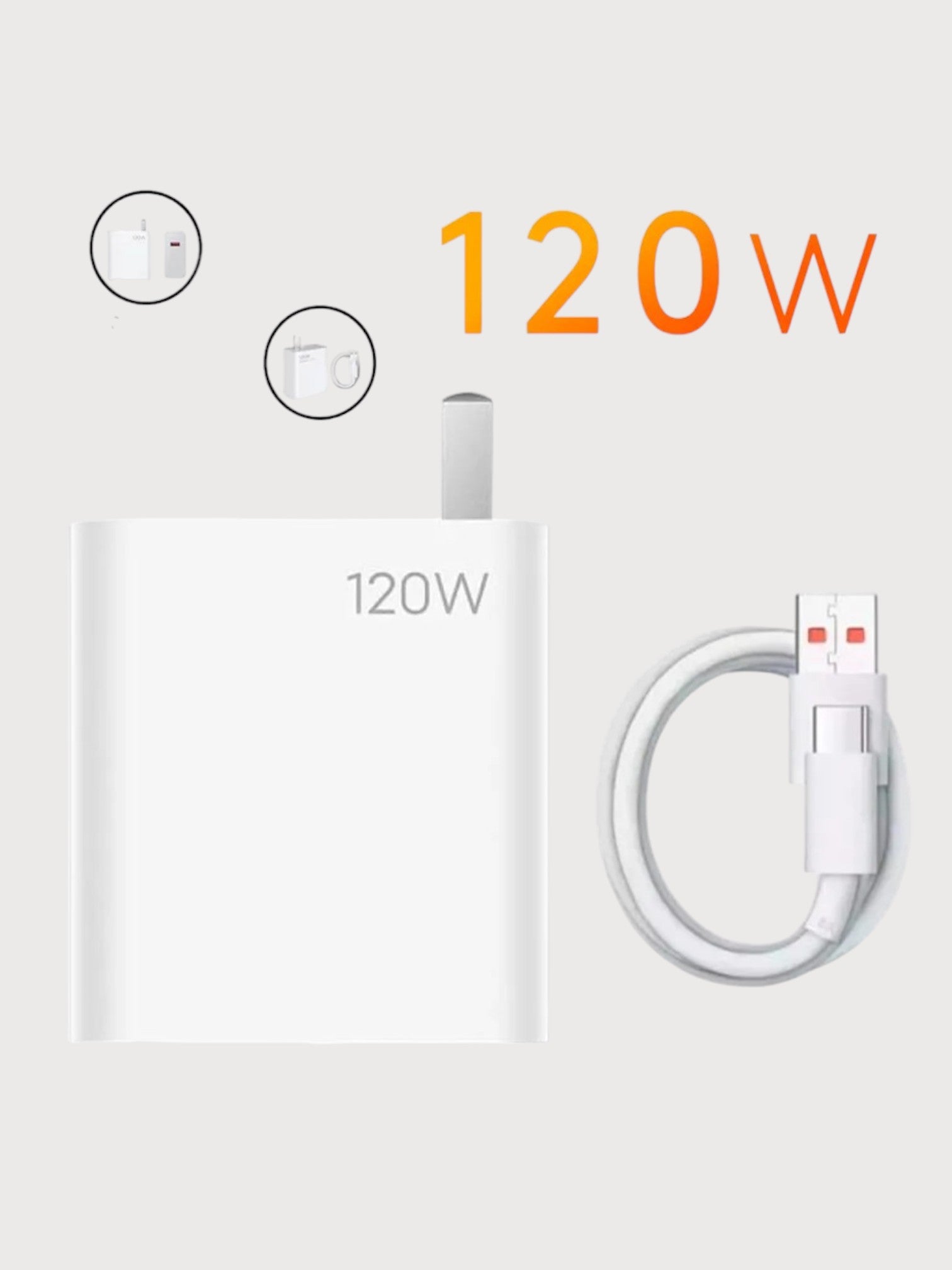 Cargador Xiaomi 120
