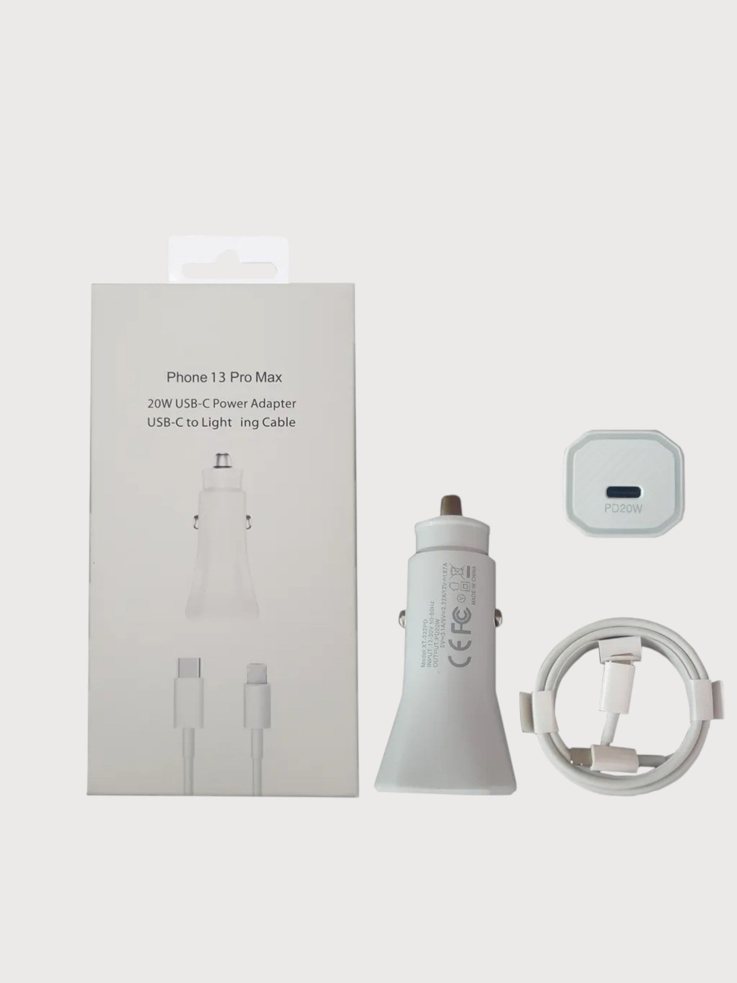 Cargador vehícular 20 Watts