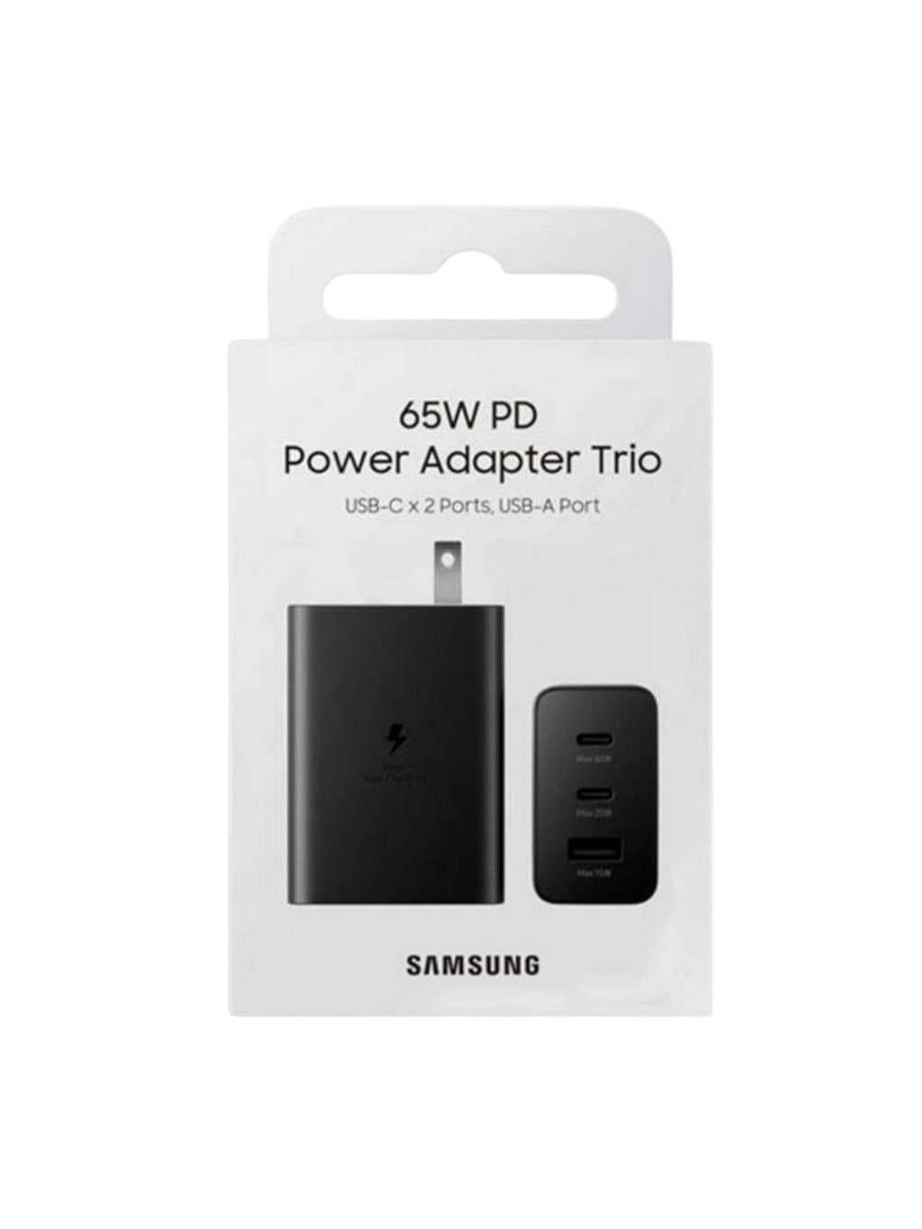 Adaptador samsung 65 watts