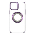 Case Transparent Morado