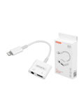 Adaptador Lightning a 3.5 mm y usb C