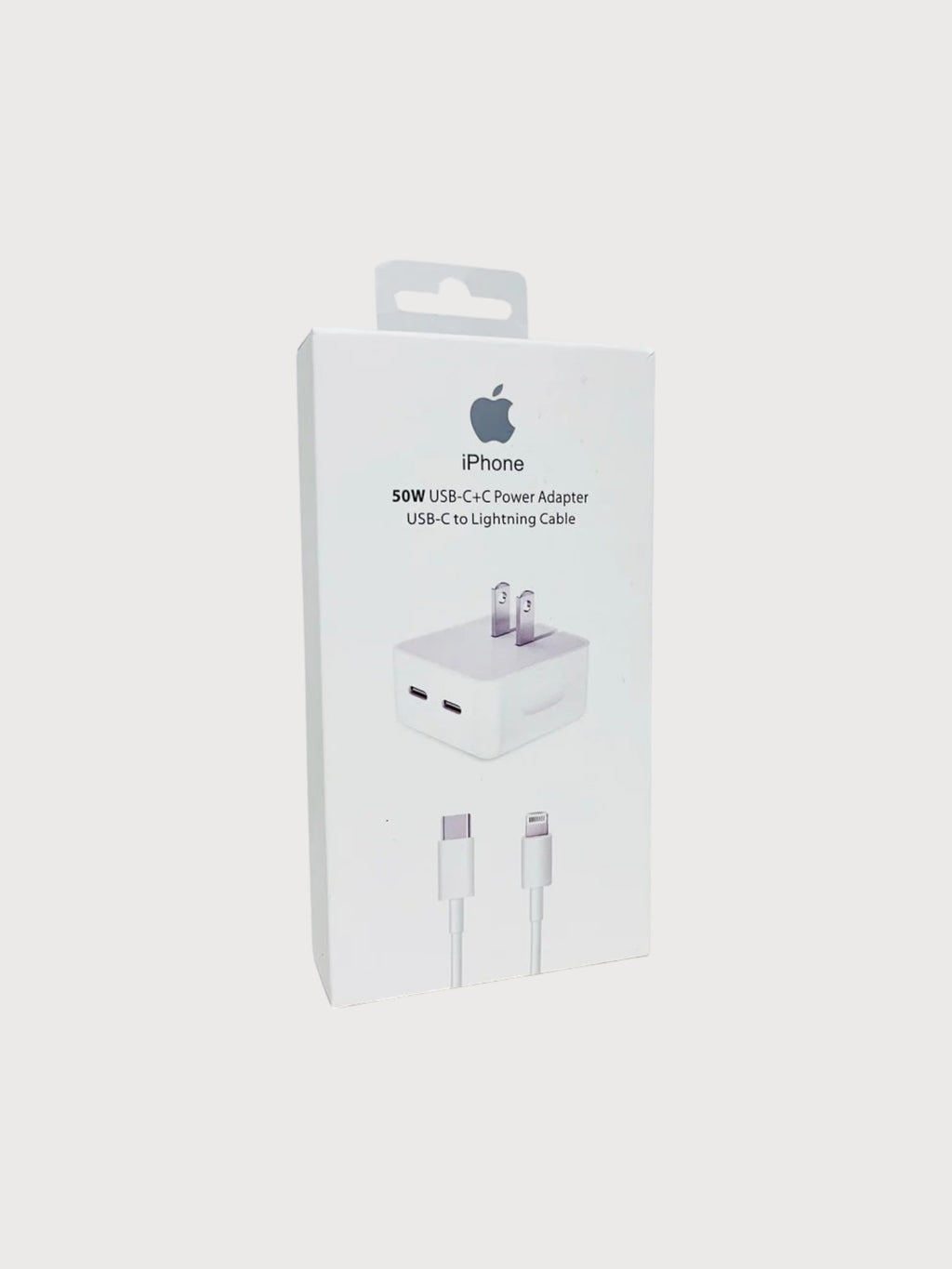 Cable y cubo de 50 Watts