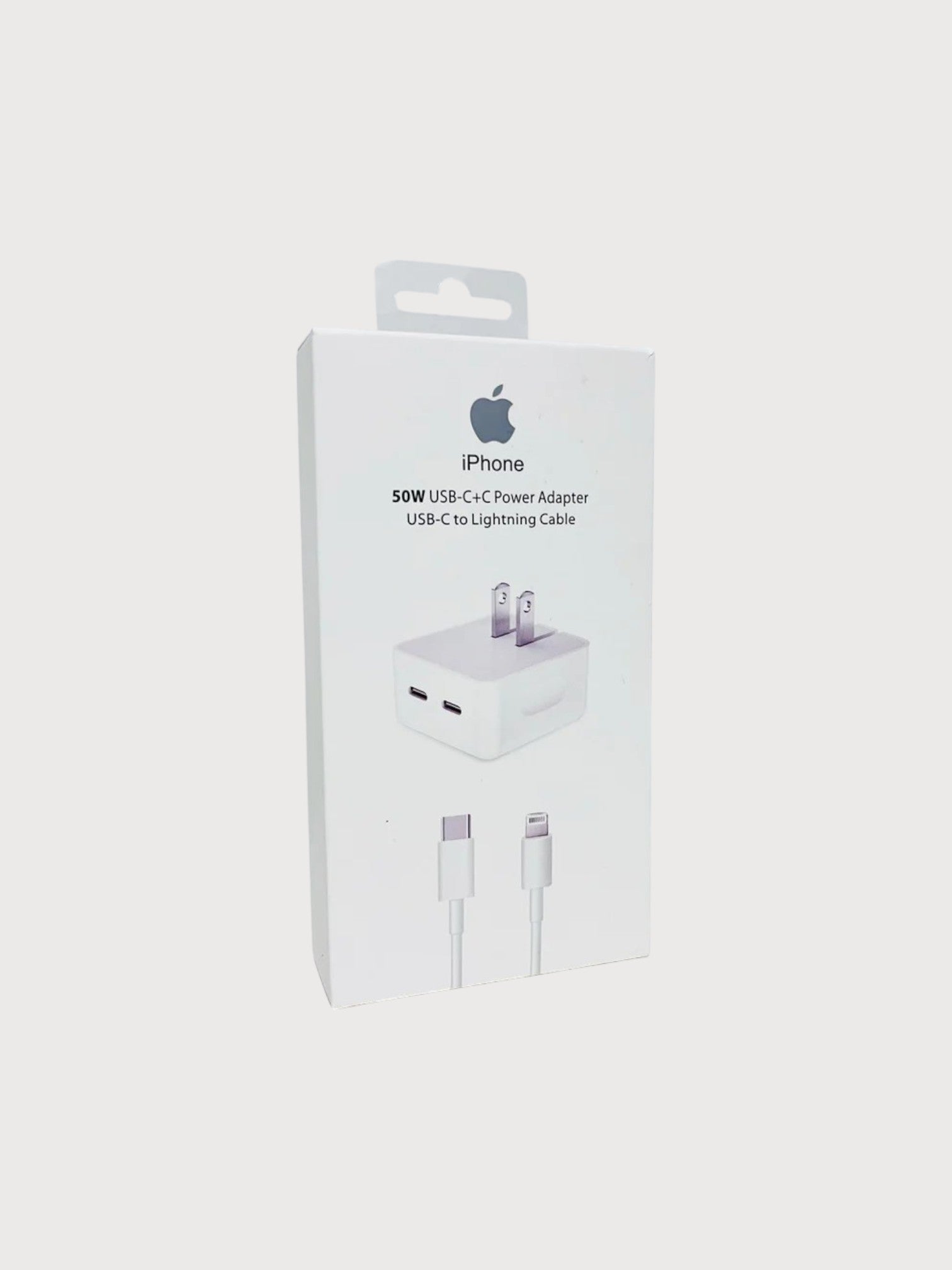 Cable y cubo de 50 Watts