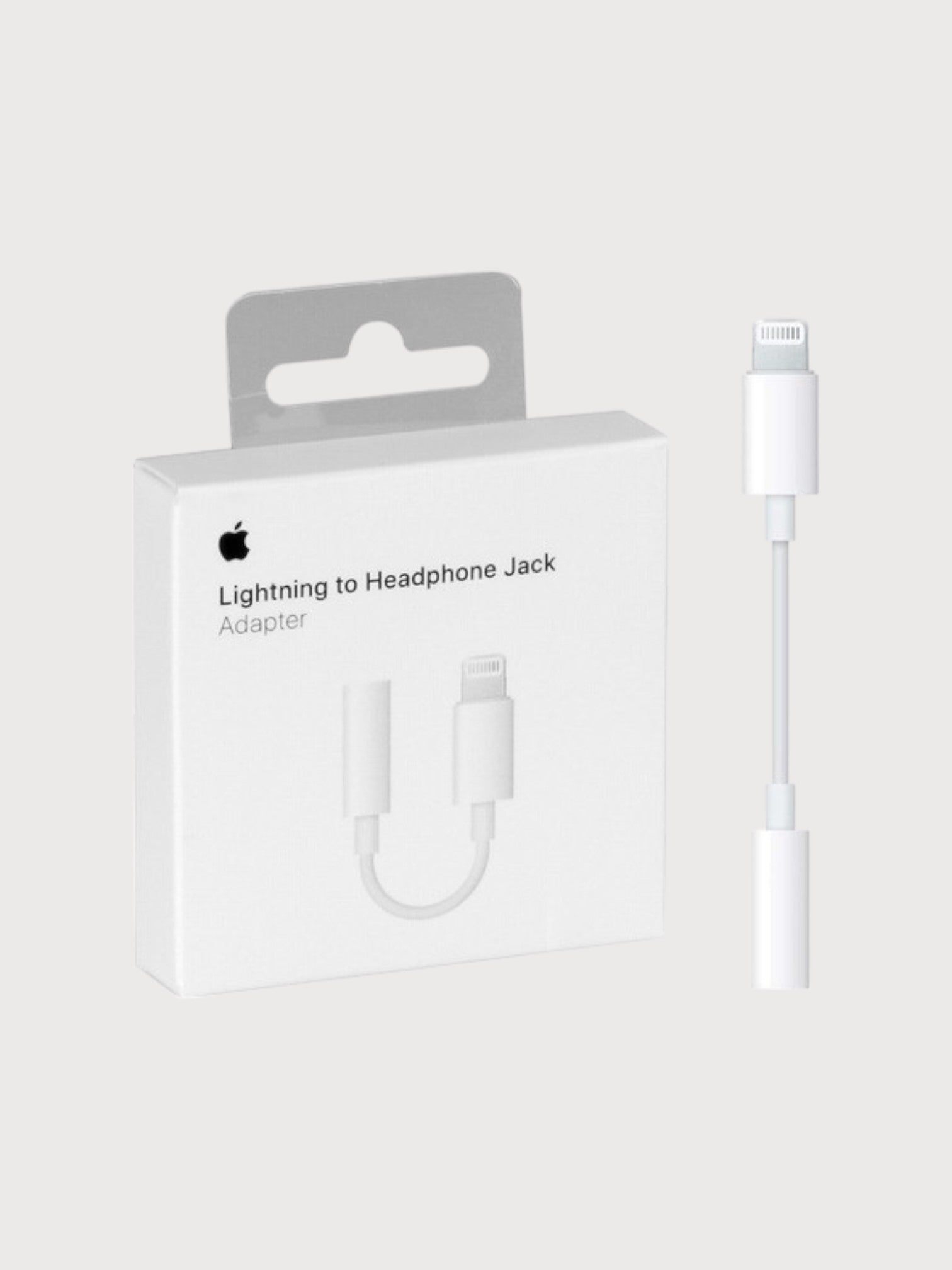 Adaptador Apple de Lightning a Jack 3.5 mm