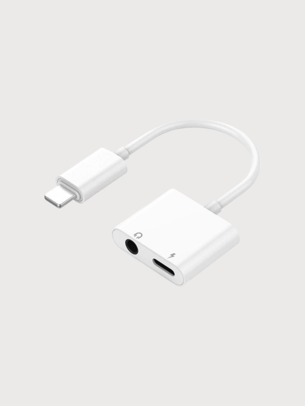 Adaptador Lightning a 3.5 mm y usb C