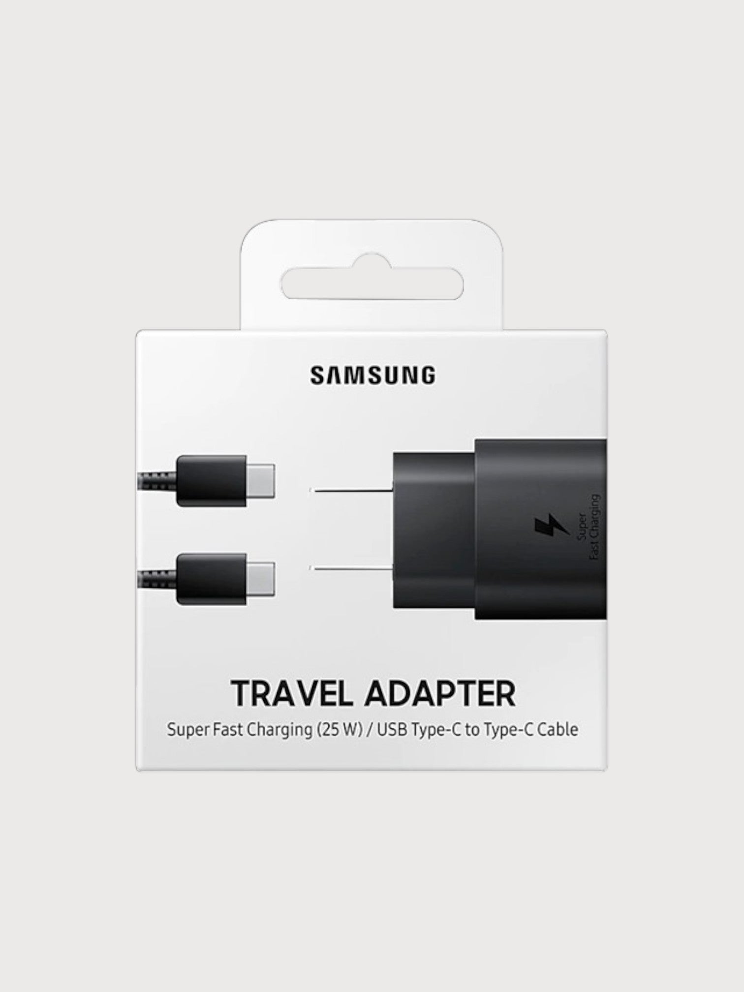 Cubo y cable samsung 25 watts